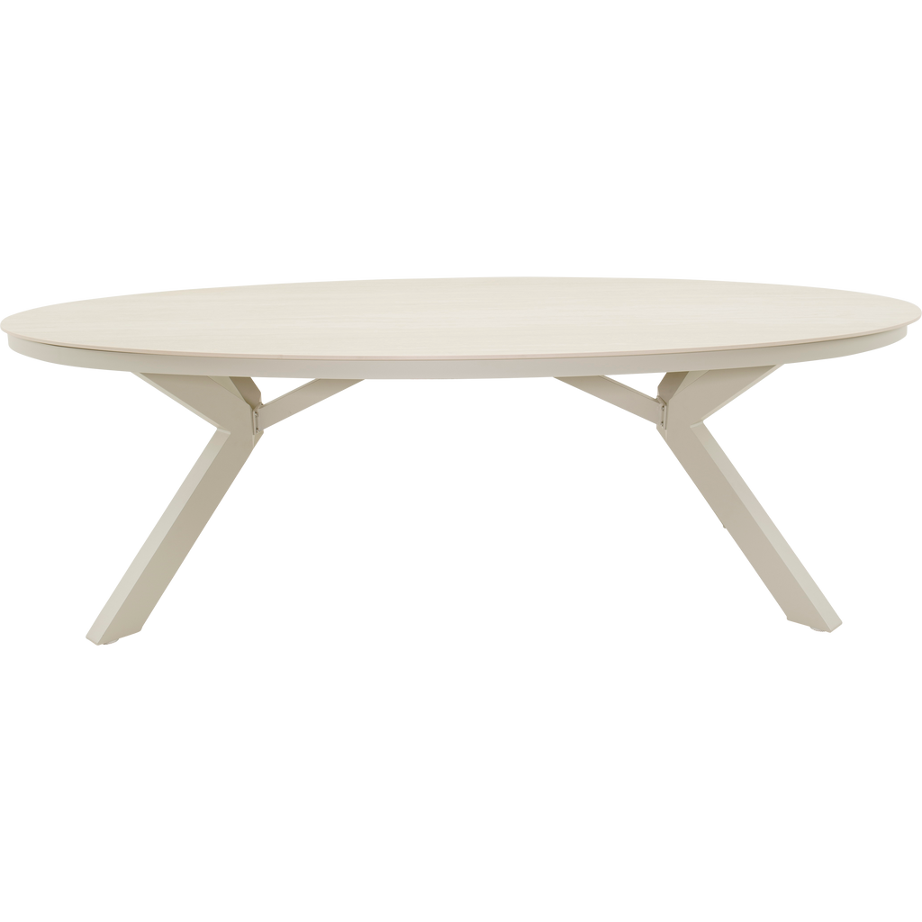 Dining Tisch Davos Creme Oval