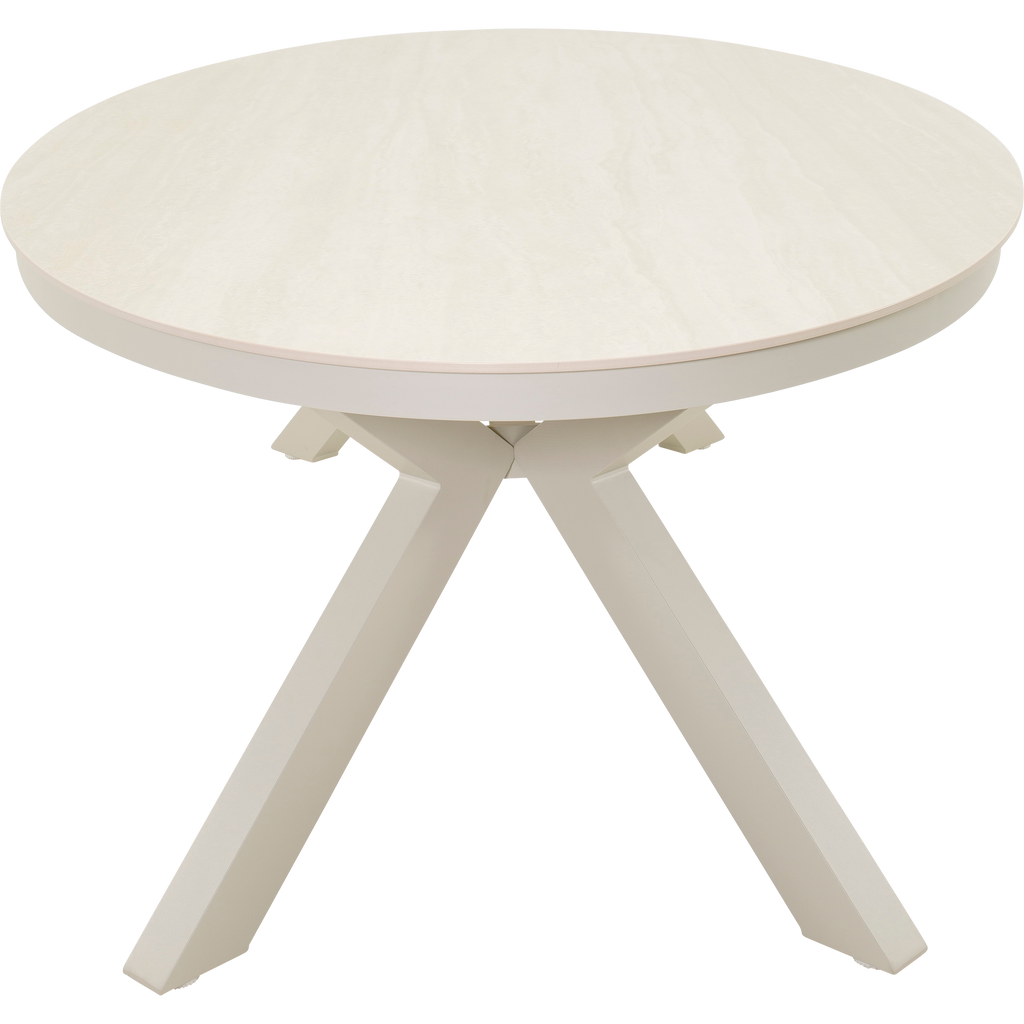 Dining Tisch Davos Creme Oval